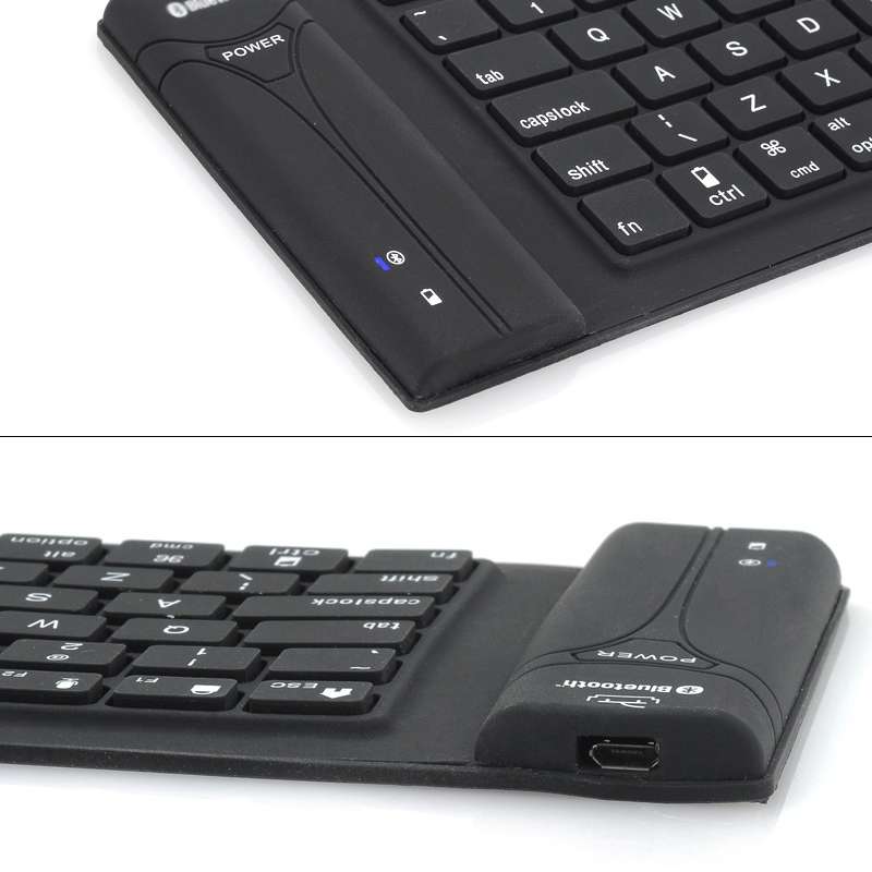 JA-11 108-keys Foldable Silicone Bluetooth Keyboard