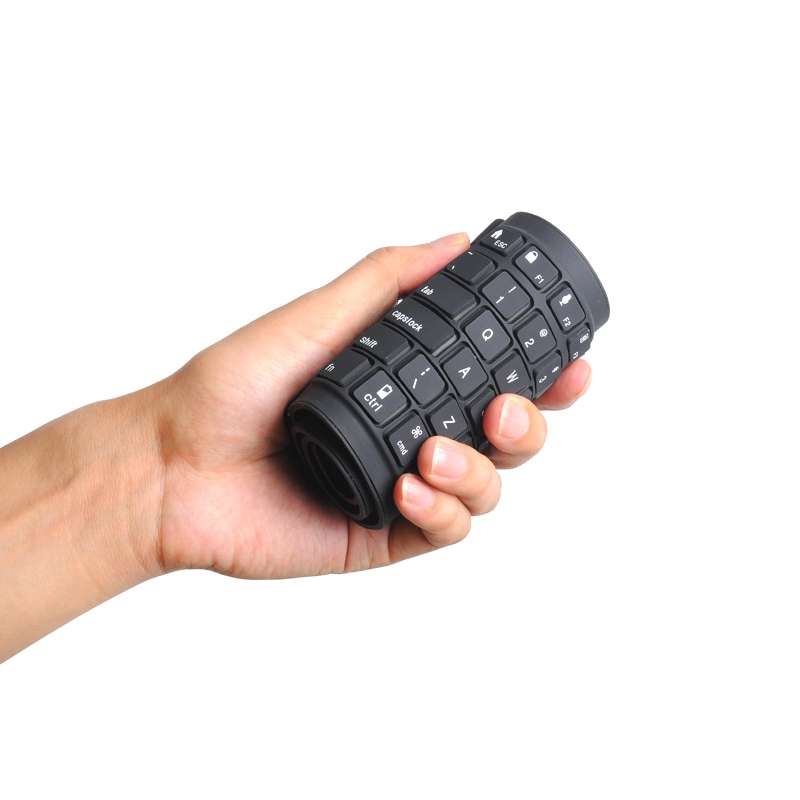 JA-11 108-keys Foldable Silicone Bluetooth Keyboard