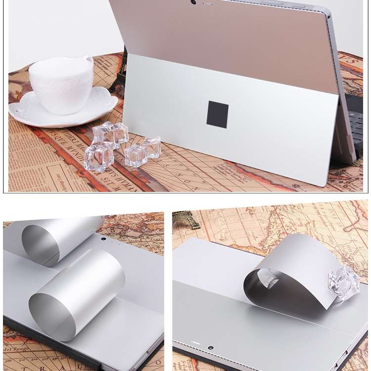 Tablet PC Shell Protective Back Film Sticker for Microsoft Surface Pro 7 (Gold)