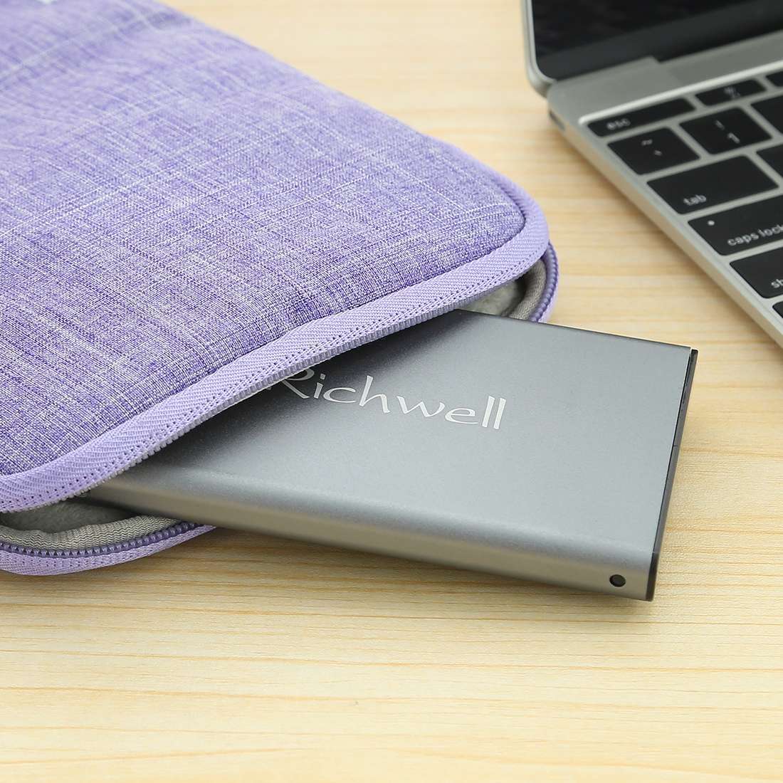 Richwell SATA R2-SATA-250GB 250GB 2.5 inch USB3.0 Super Speed Interface Mobile Hard Dis ... (Grey)