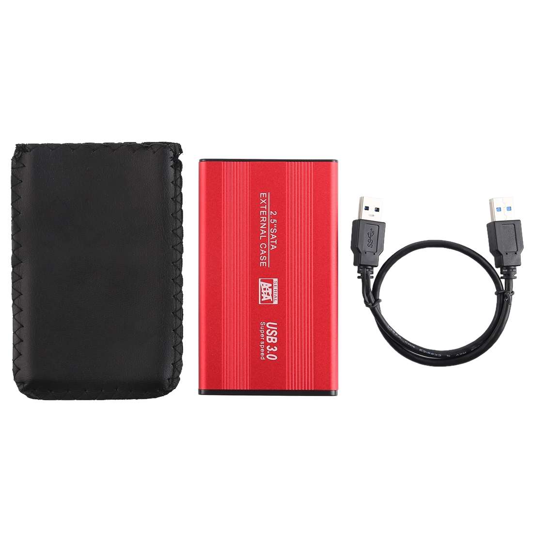 Richwell SATA R2-SATA-250GB 250GB 2.5 inch USB3.0 Super Speed Interface Mobile Hard Disk ... (Red)