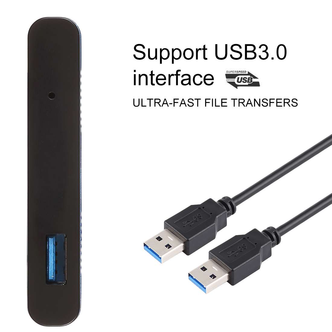Richwell SATA R2-SATA-320GB 320GB 2.5 inch USB3.0 Super Speed Interface Mobile Hard Dis ... (Blue)