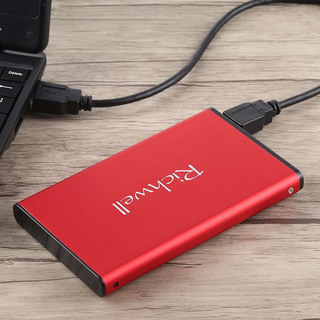 Richwell SATA R2-SATA-320GB 320GB 2.5 inch USB3.0 Super Speed Interface Mobile Hard Disk ... (Red)