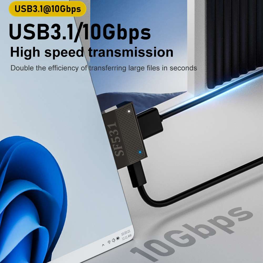 SF531 For Microsoft Surface 40 Pin to USB3.1 / Type-C Female Adapter Extended Dock