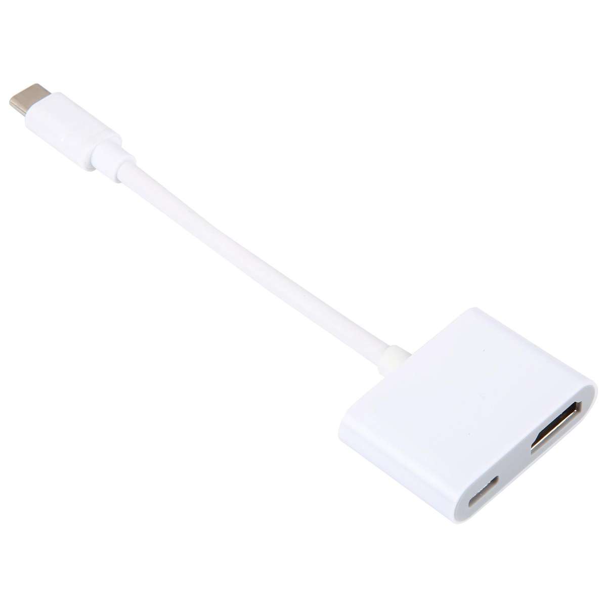 USB-C/Type-C to HDMI+USB-C/Type-C 4K/30HZ Digital AV Adapter
