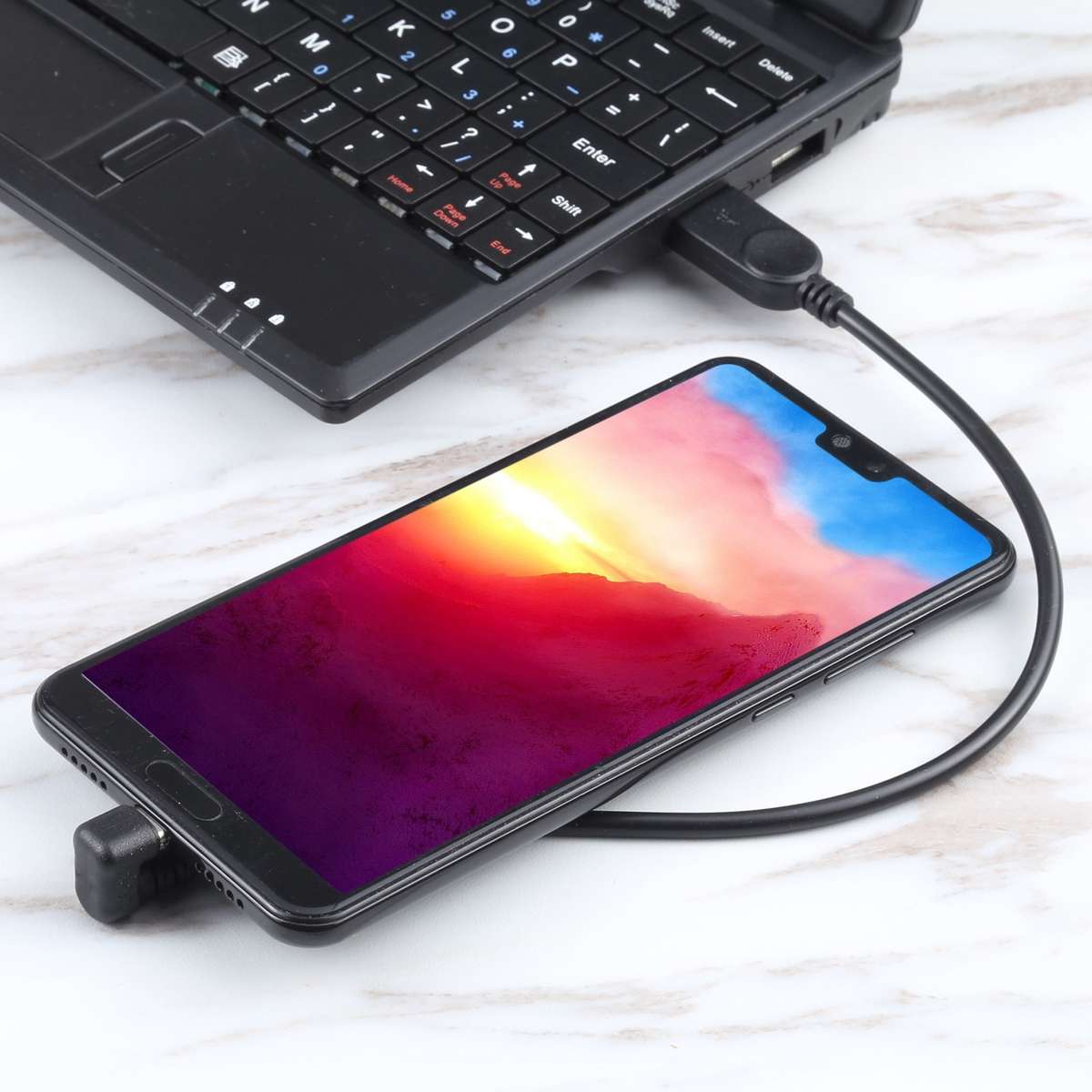 U-type USB-C / Type-C Mobile Game Data Charging Cable Phone Tablet Power Supply Adapter Cable