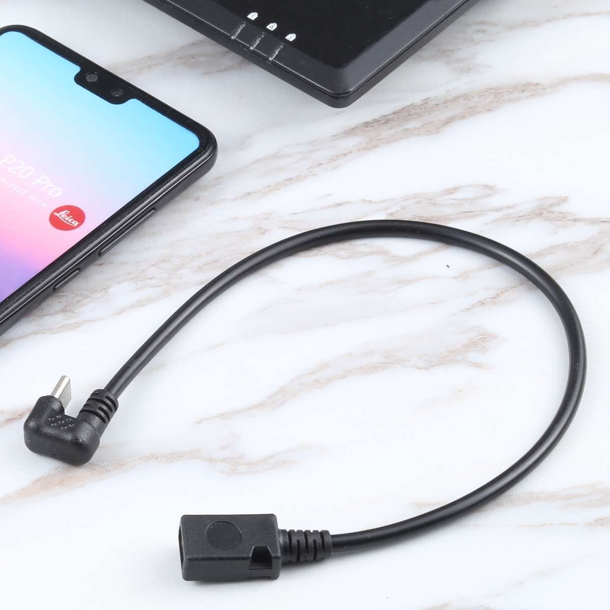 U-shaped USB-C / Type-C Male to Micro USB Female Extension Cable