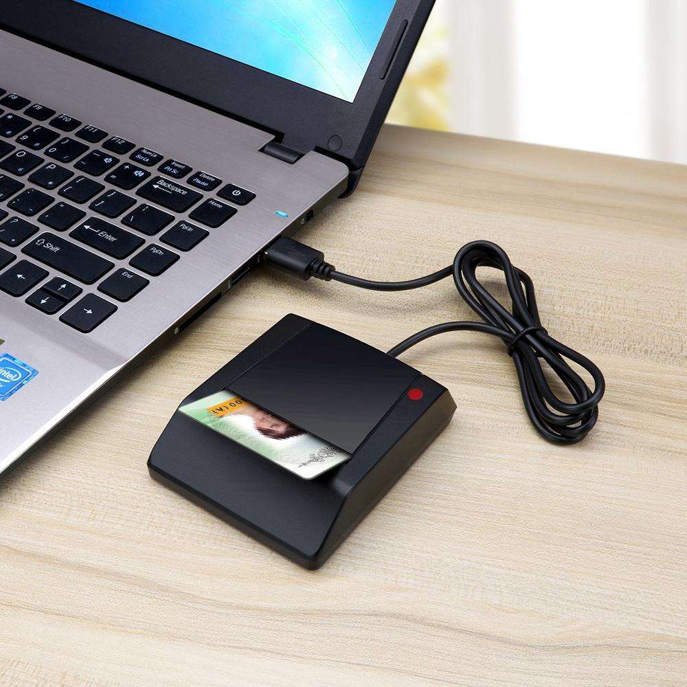 ROCKETEK RT-SCR4 CAC IC SIM Chip Smart Card Reader