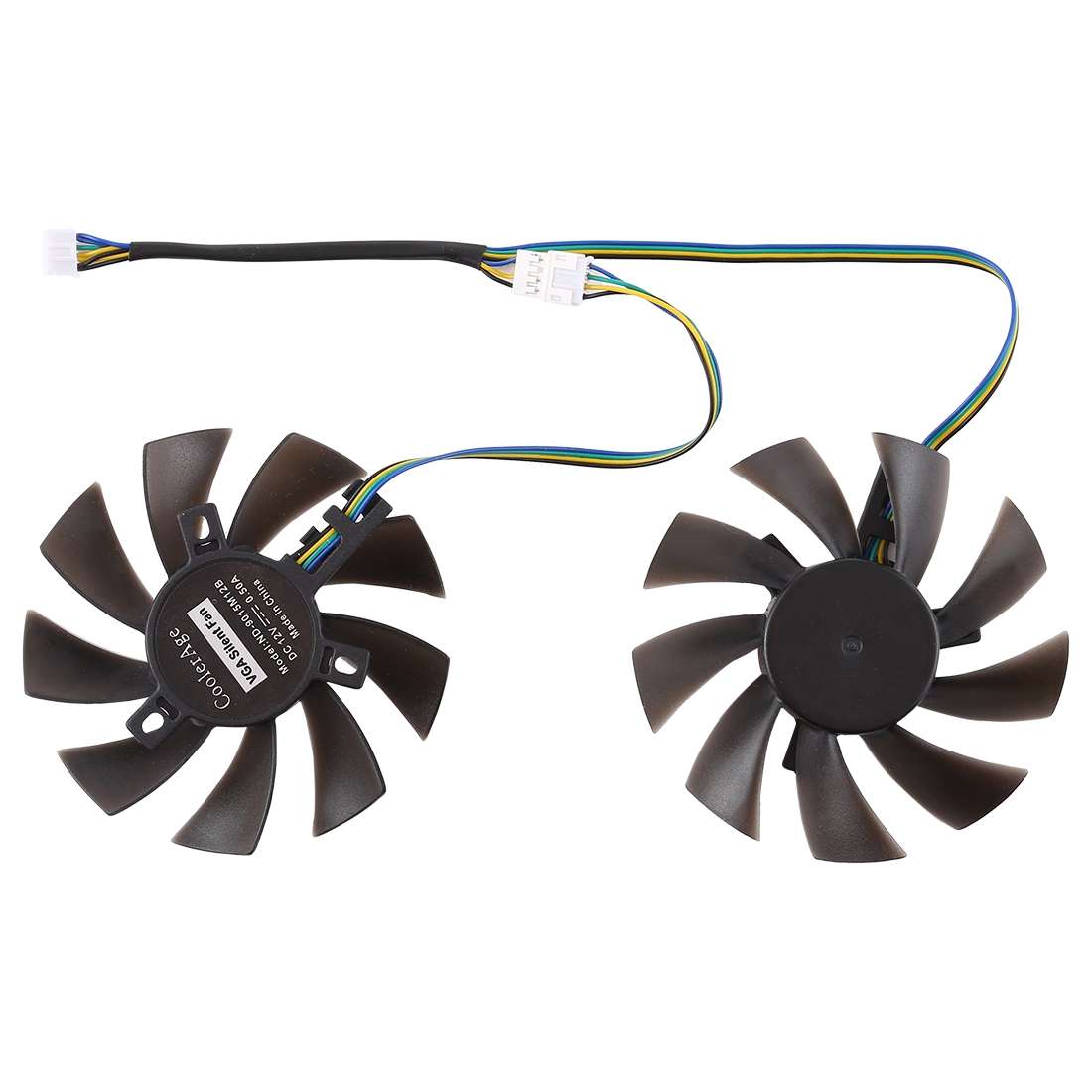 GFY09010E12SPA 4 Pin Graphics Card Cooling Fan for Zotac GTX 1070 Mini GTX 1060 6GB GTX1060, Diamete