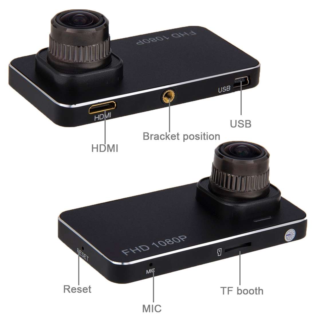 G636 2.7 inch Screen Display Car DVR Recorder, Support Loop Recording / Motion Detection / G-Sensor