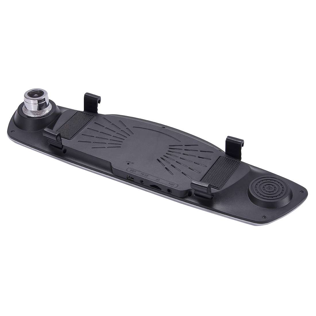 G835 HD 1080P 4.3 inch Screen Display Rearview Mirror Vehicle DVR, Generalplus 2248, 2 Cameras 170 D