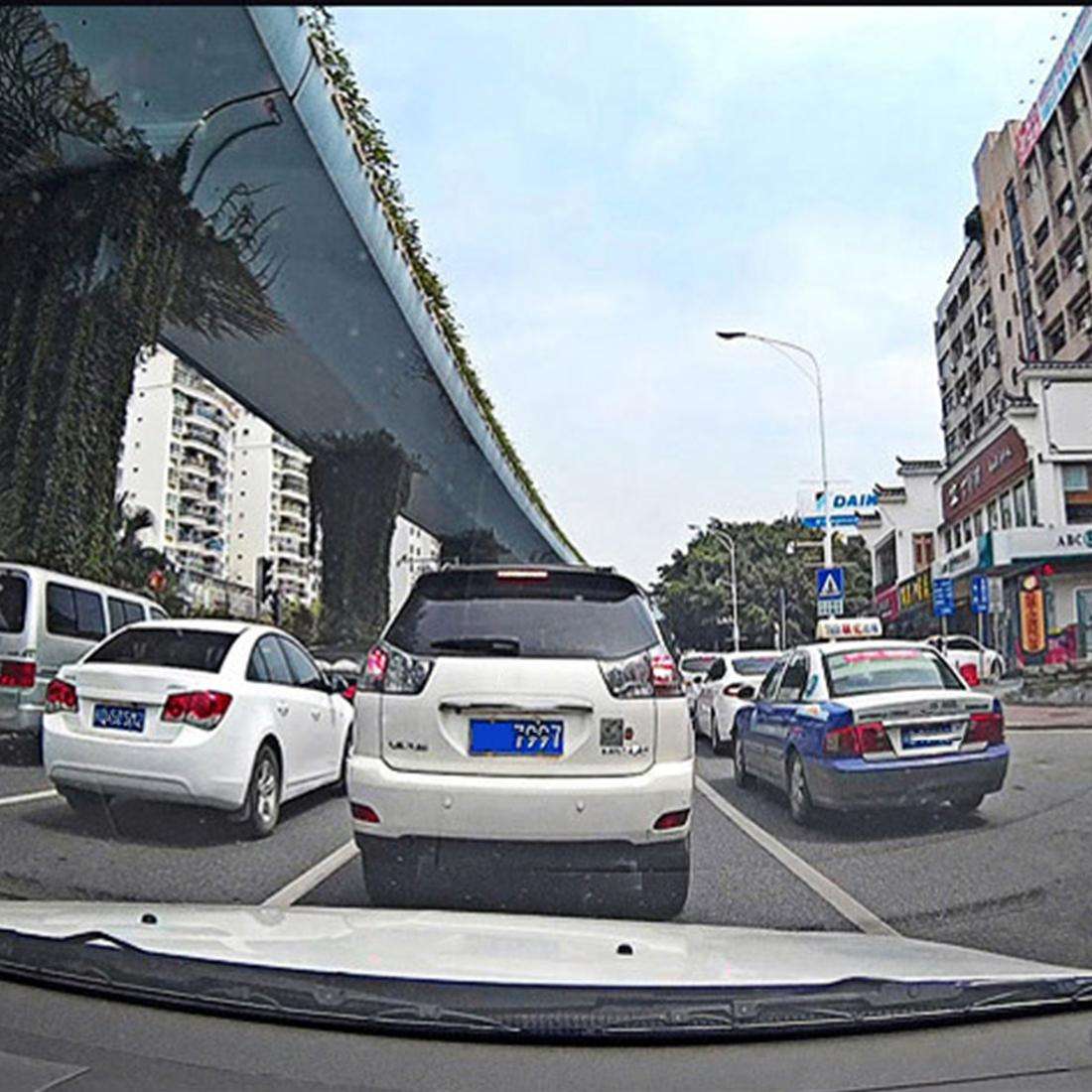 Left Screen Display Rearview Mirror Vehicle DVR, Allwinner Programs, 2 x Cameras 1080P HD 140 Degree