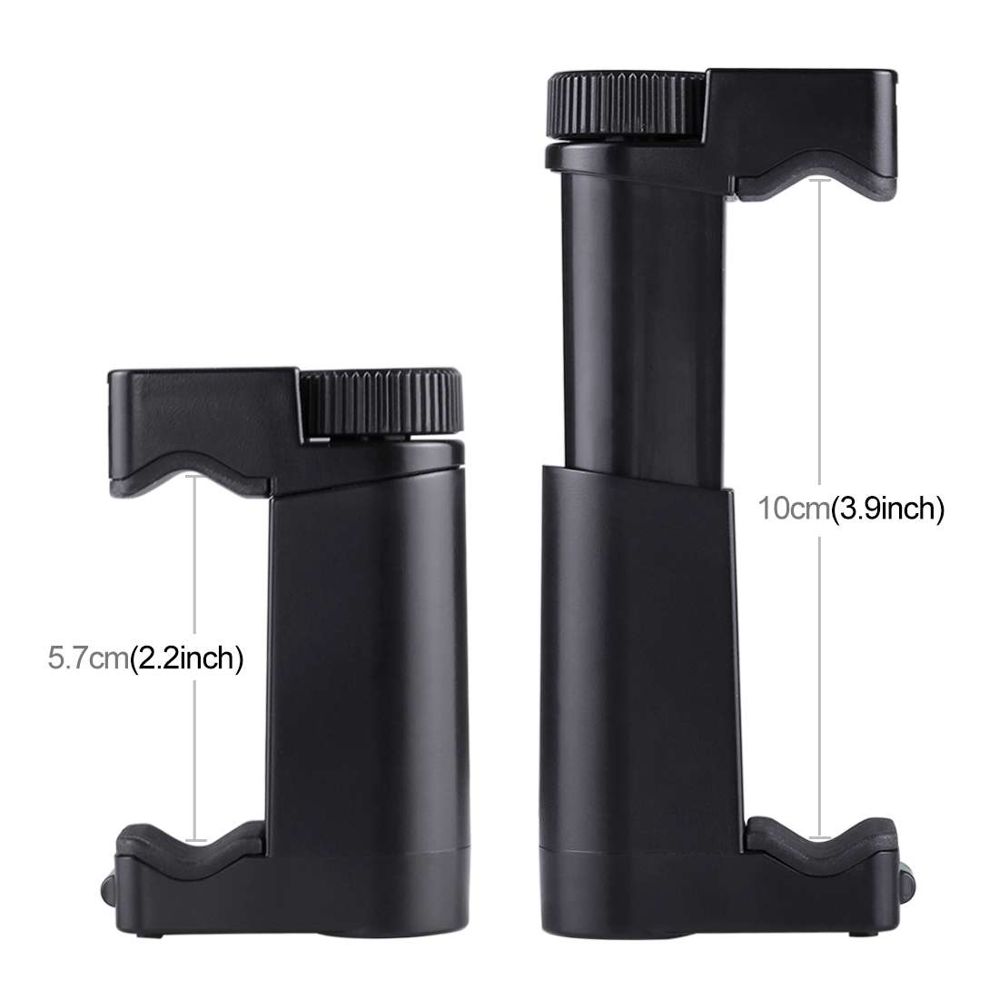 PULUZ Folding Plastic Tripod + Vlogging Live Broadcast Handheld Grip ABS Mount with Cold Shoe & Wr