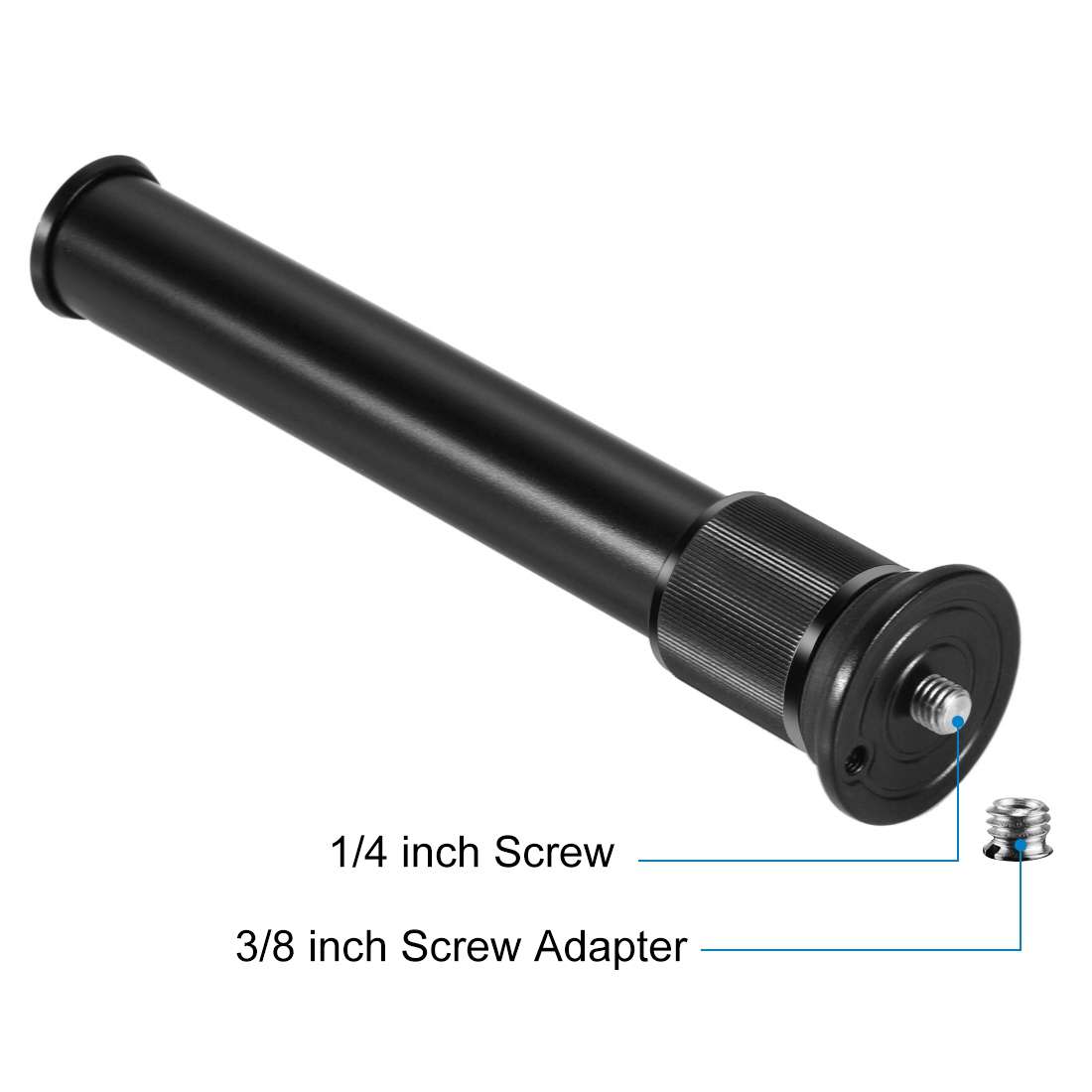 PULUZ Metal Handheld Adjustable Tripod Mount Monopod Extension Rod for DSLR & SLR Cameras