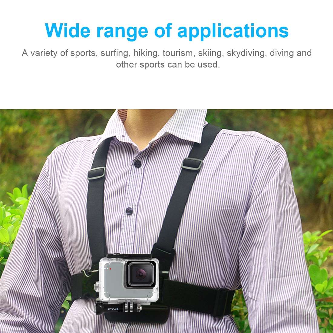 PULUZ 45m Underwater Waterproof Housing Diving Case for GoPro HERO7 Silver / HER ... (Transparent)