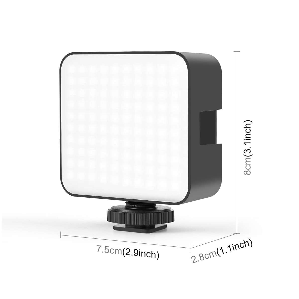PULUZ 100 LED 5W 3-color Temperatures Adjustable Video Splicing Fill Light for Camera / Video Camcor