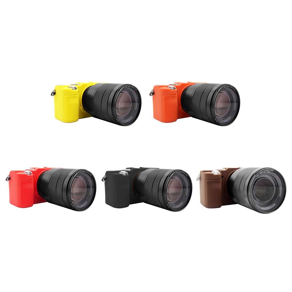 PULUZ Soft Silicone Protective Case for Sony A7C / ILCE-7C(Red)