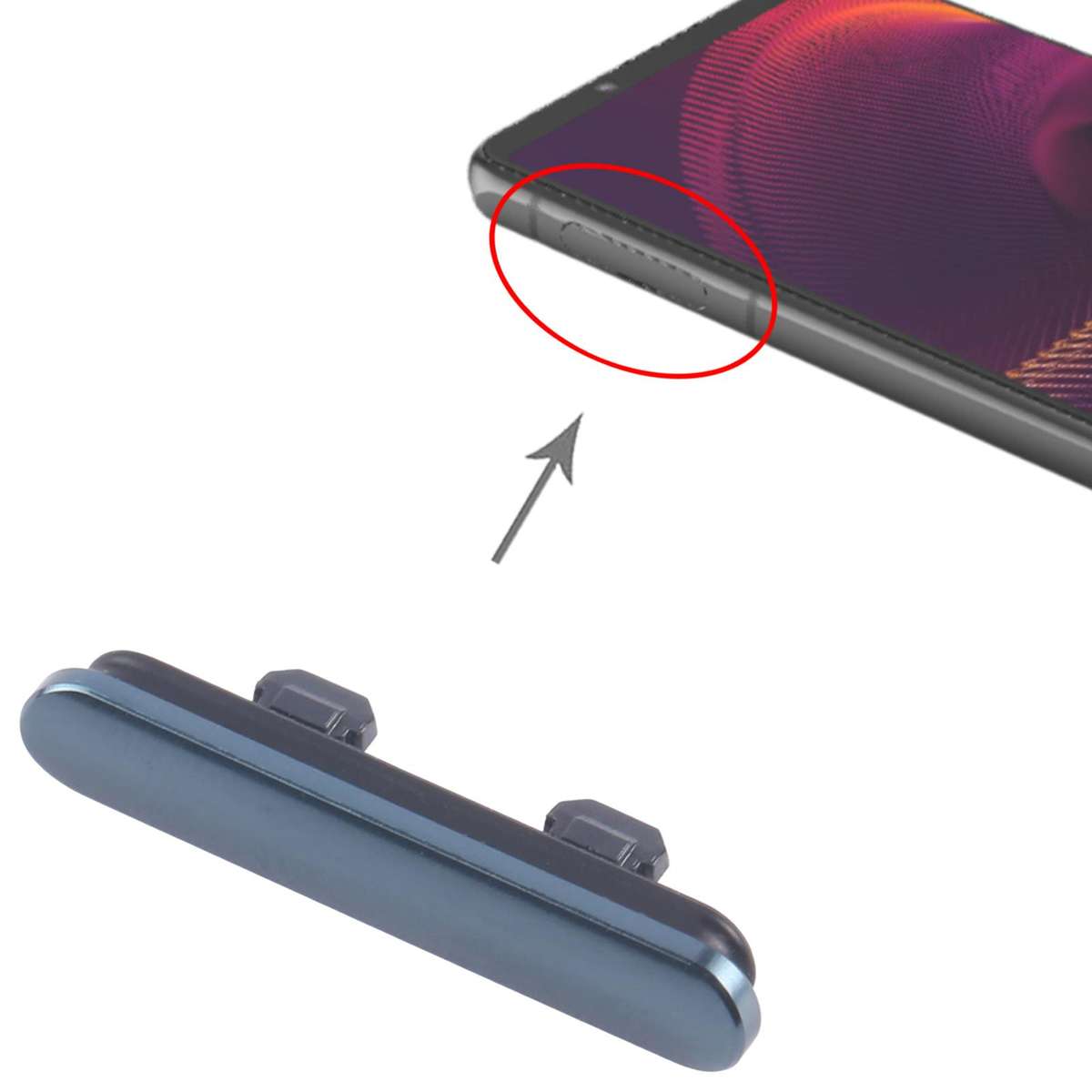 For Sony Xperia 5 III Original Dustproof Block (Black)