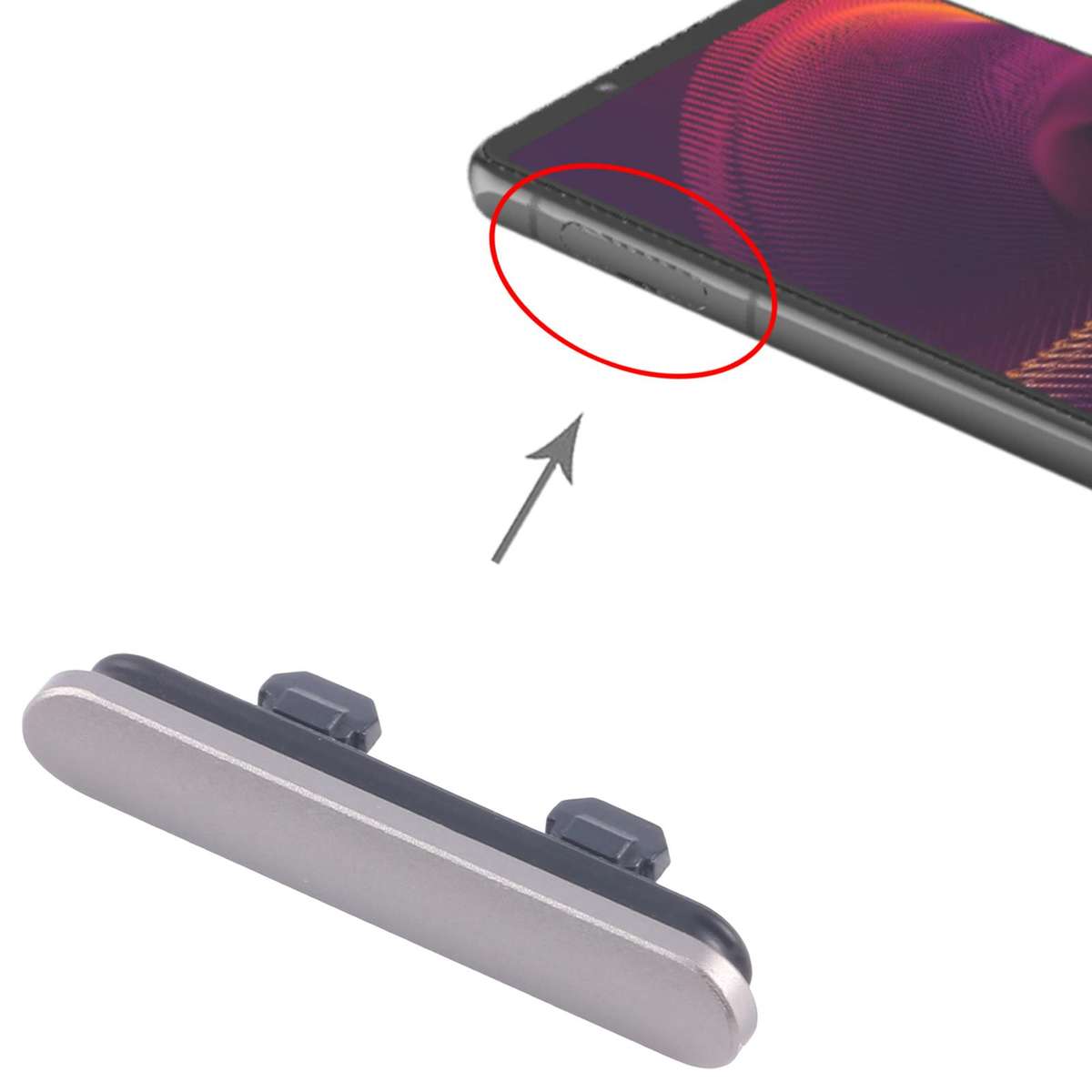 For Sony Xperia 5 III Original Dustproof Block (Black)