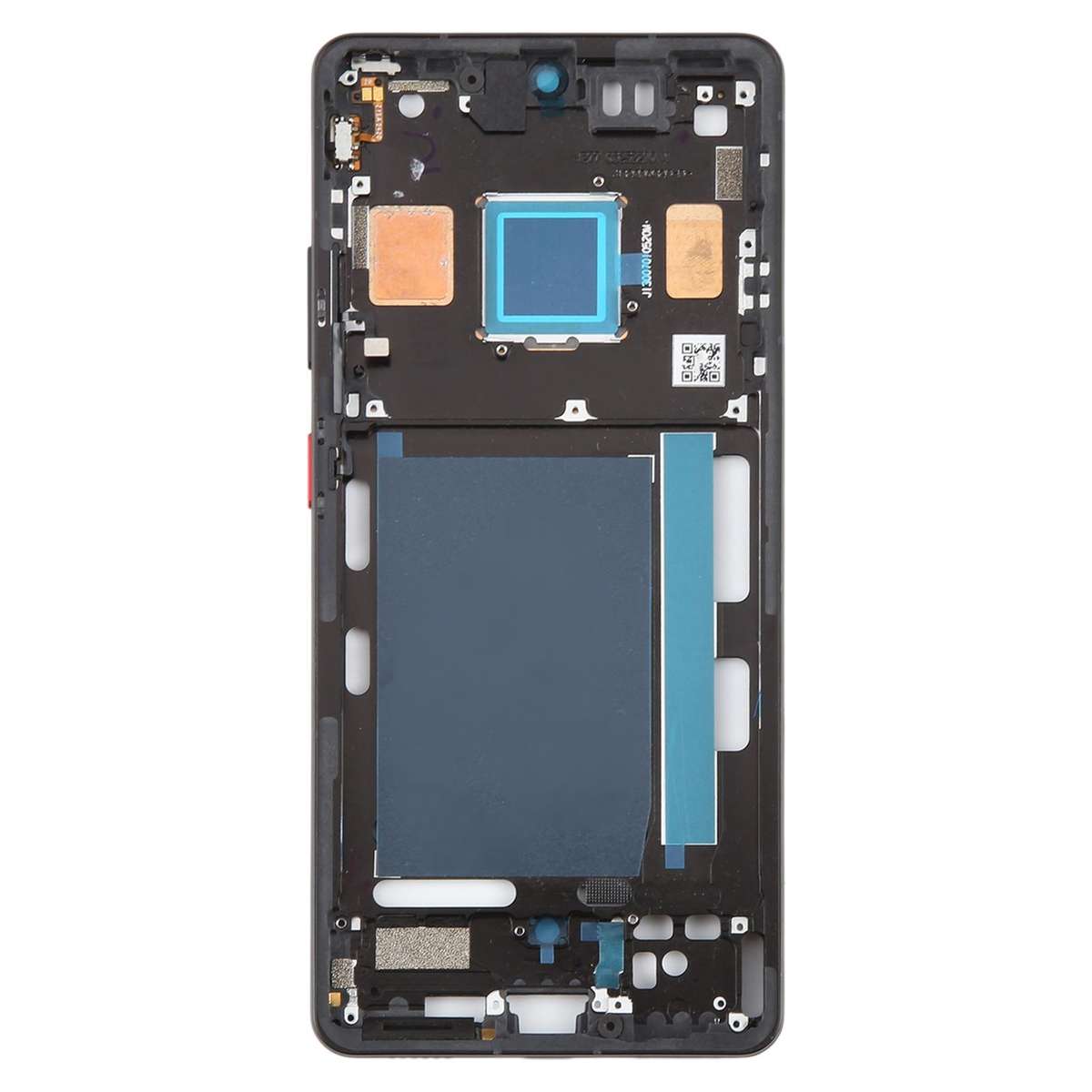 For ZTE nubia Z60S Pro Original Disassembled Middle Frame Bezel Plate (Black)