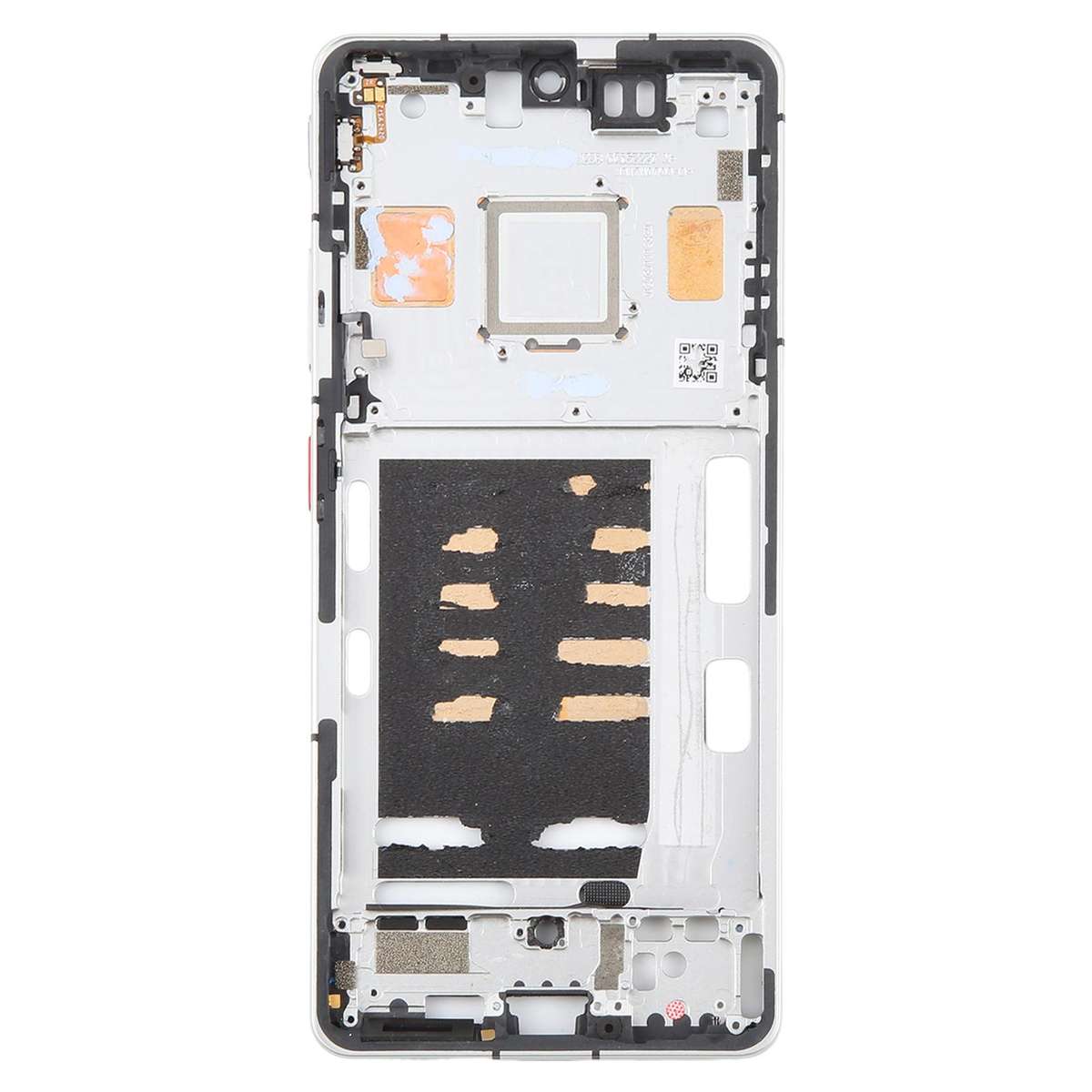 For ZTE nubia Z60S Pro Original Disassembled Middle Frame Bezel Plate (Black)