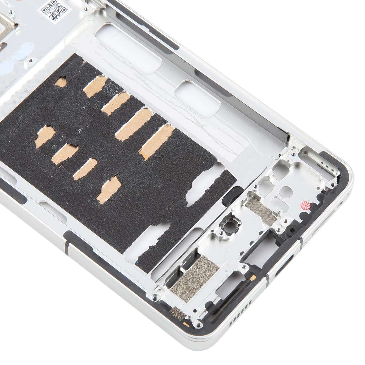 For ZTE nubia Z60S Pro Original Disassembled Middle Frame Bezel Plate (Black)