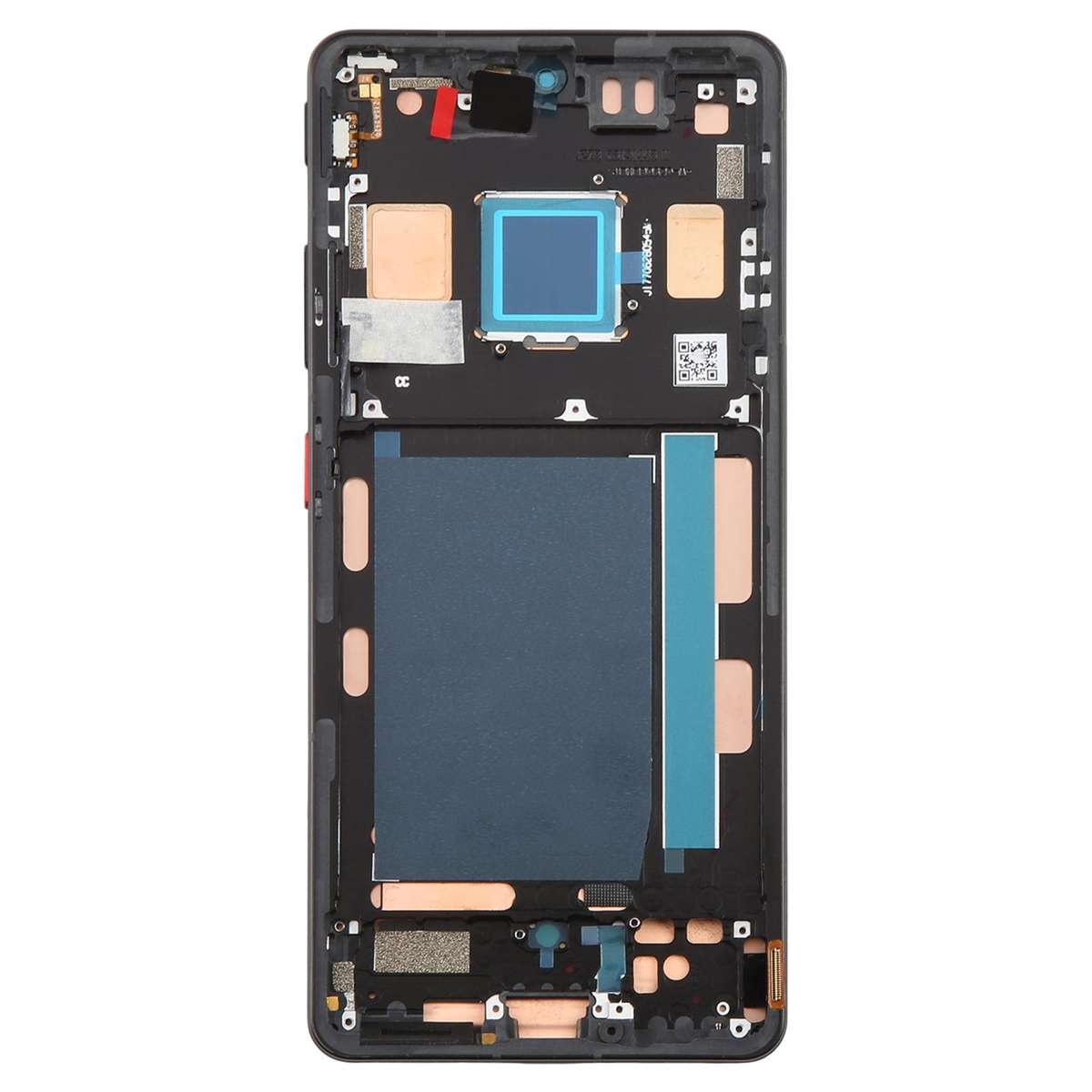 For ZTE nubia Z60S Pro NX725J Original LCD Screen Digitizer Full Assembly with Frame (Black)