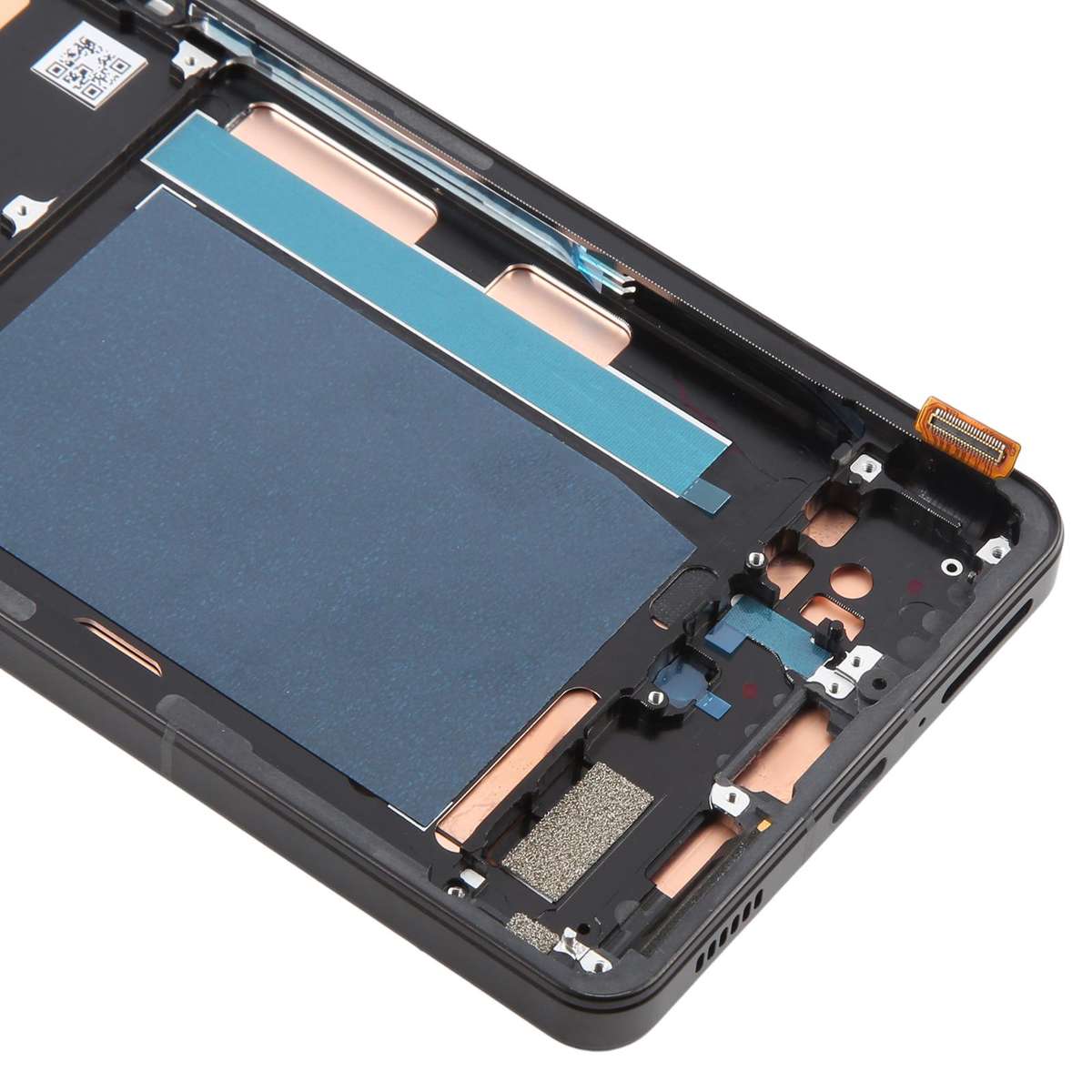 For ZTE nubia Z60S Pro NX725J Original LCD Screen Digitizer Full Assembly with Frame (Black)