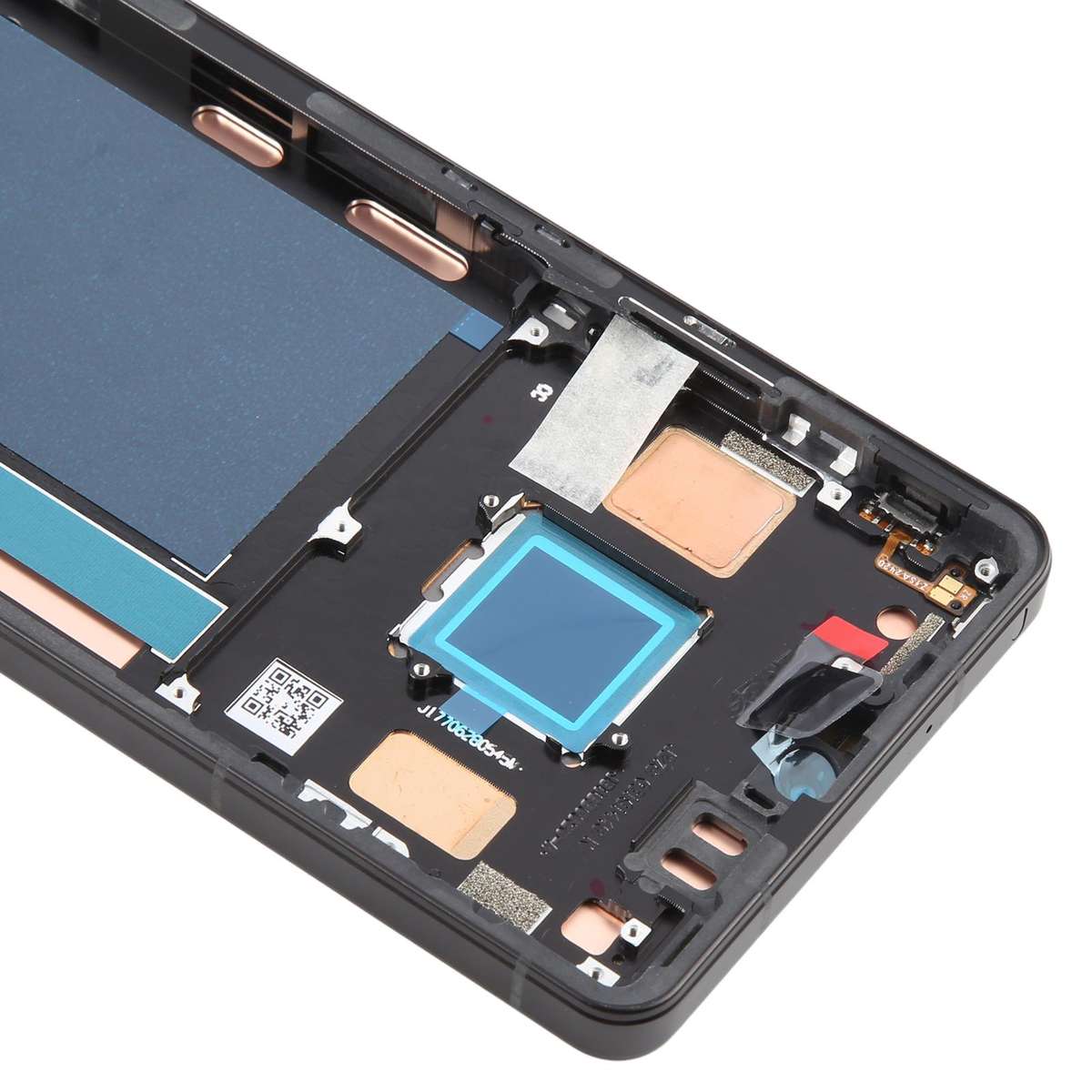 For ZTE nubia Z60S Pro NX725J Original LCD Screen Digitizer Full Assembly with Frame (Black)