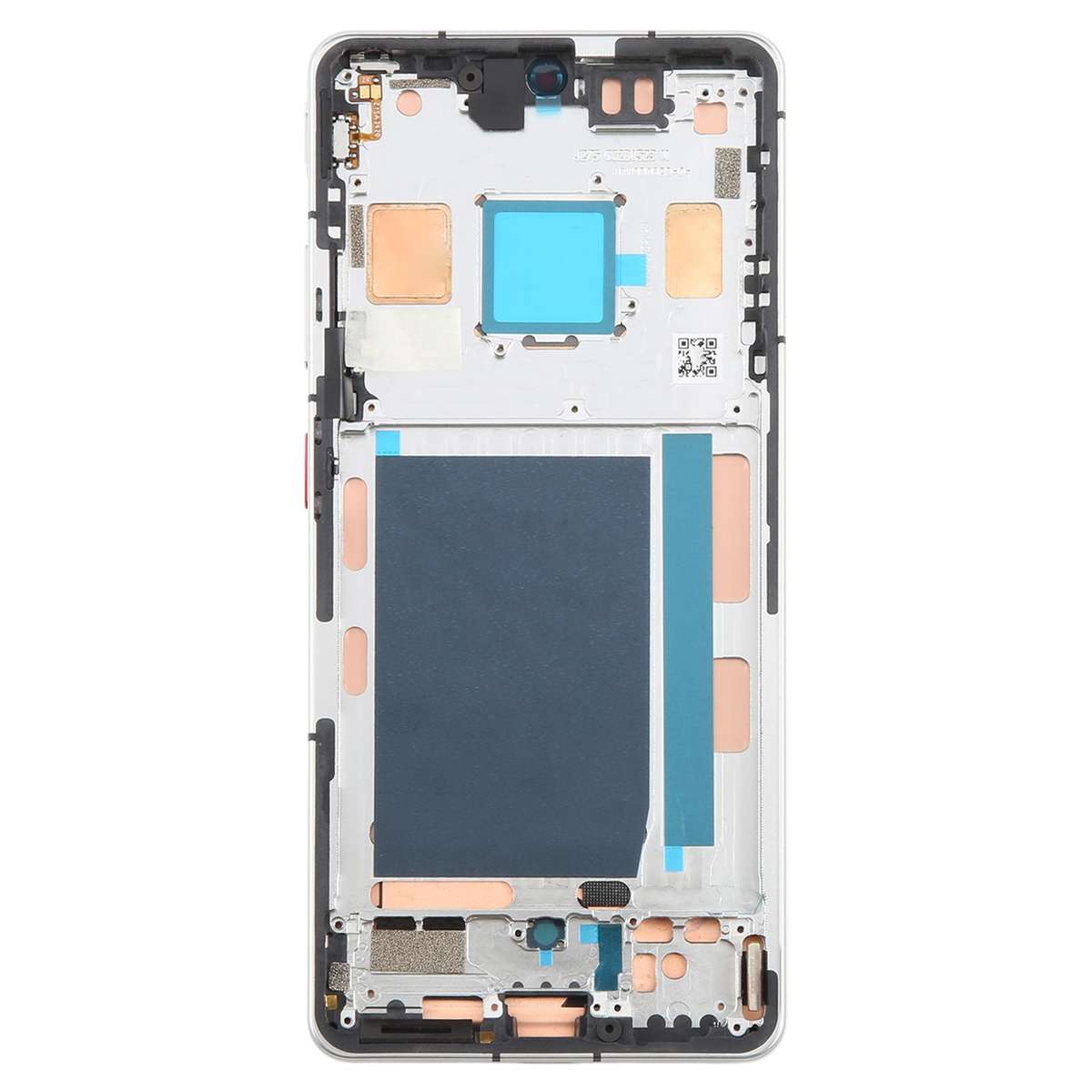 For ZTE nubia Z60S Pro NX725J Original LCD Screen Digitizer Full Assembly with Frame (Black)