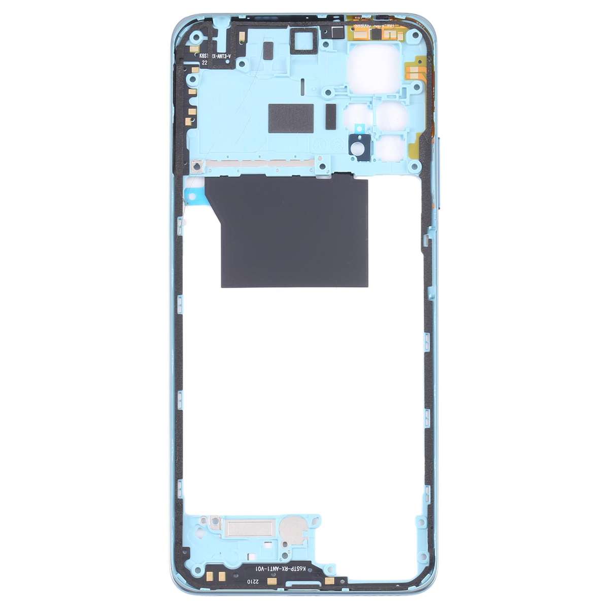 For Xiaomi Redmi Note 11 Pro 5G Middle Frame Bezel Plate (Black)