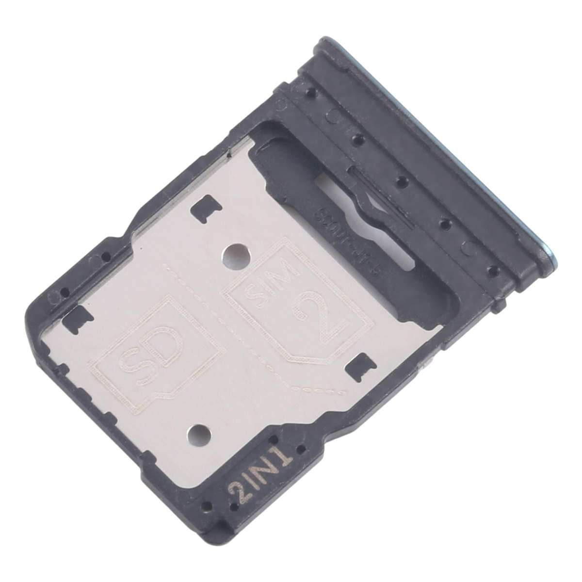 For Motorola Edge 60 Fusion 10pcs Original SIM Card Tray + SIM Card Tray / Micro SD Ca ... (Green)