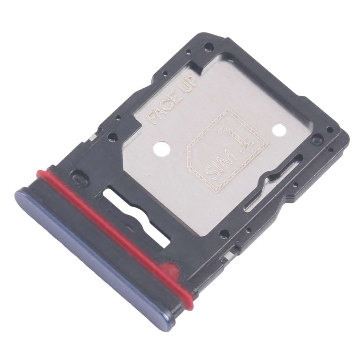 For Motorola Edge 60 Fusion 10pcs Original SIM Card Tray + SIM Card Tray / Micro SD Car ... (Blue)