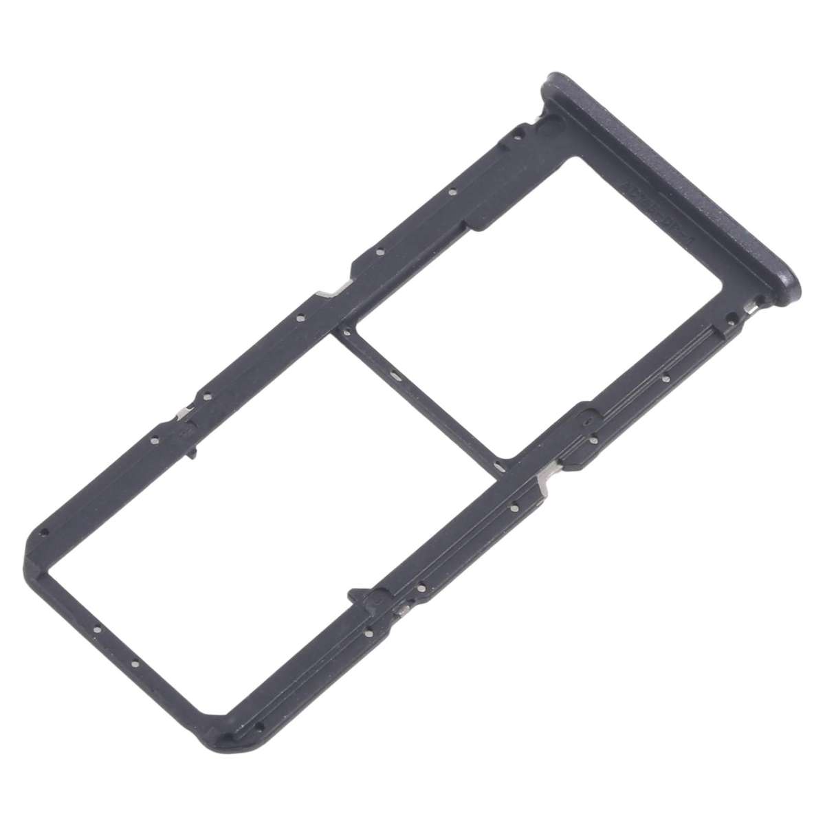 For OPPO A3x 4G CPH2641 10pcs Original SIM Card Tray + SIM Card Tray + Micro SD Card Tray (Black)