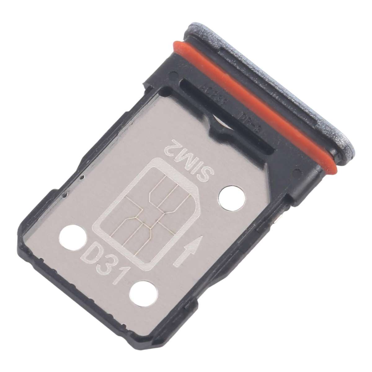 For OPPO F29 Pro 10pcs Original SIM Card Tray + SIM Card Tray (Black)