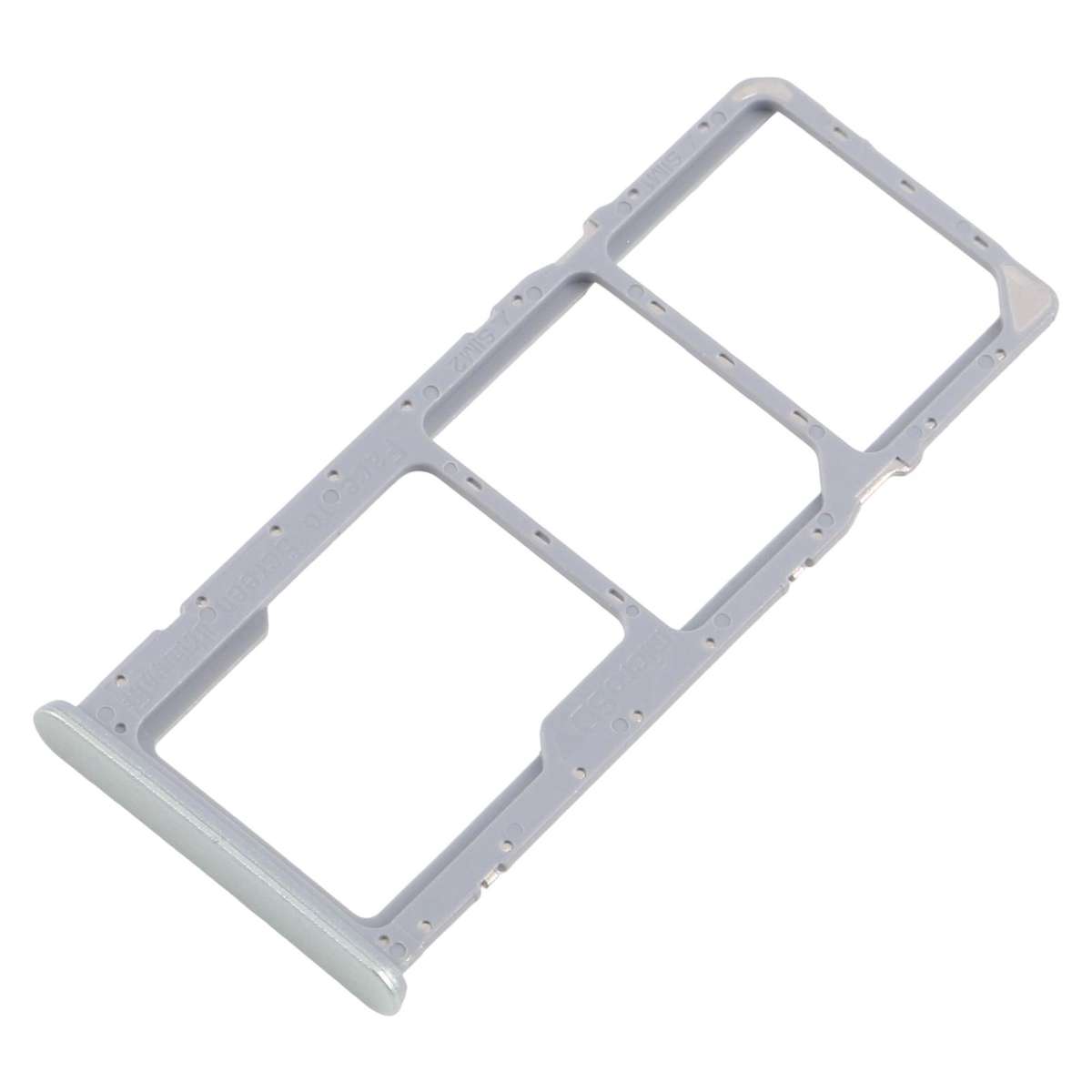 For Realme C63 4G 10pcs Original SIM Card Tray + SIM Card Tray + Micro SD Card Tray (Green)