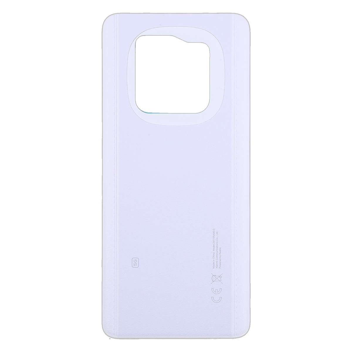 For Xiaomi Redmi Note 14 Pro+ 5G India Original Back Cover(Purple PU Material)