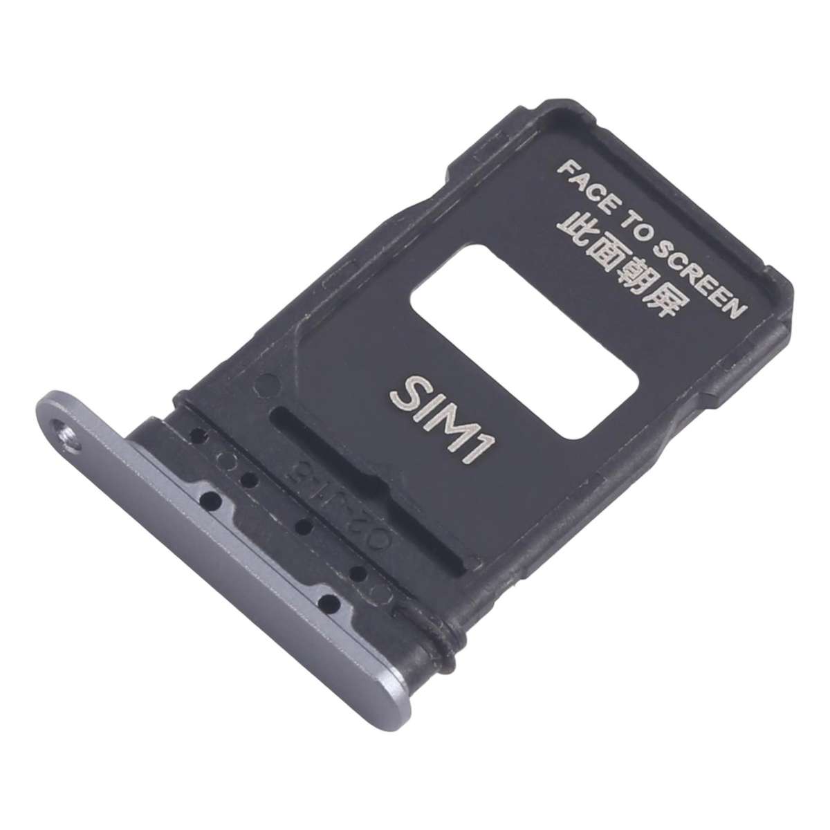 For Xiaomi 15 Pro 10pcs SIM Card Tray + SIM Card Tray (Black)