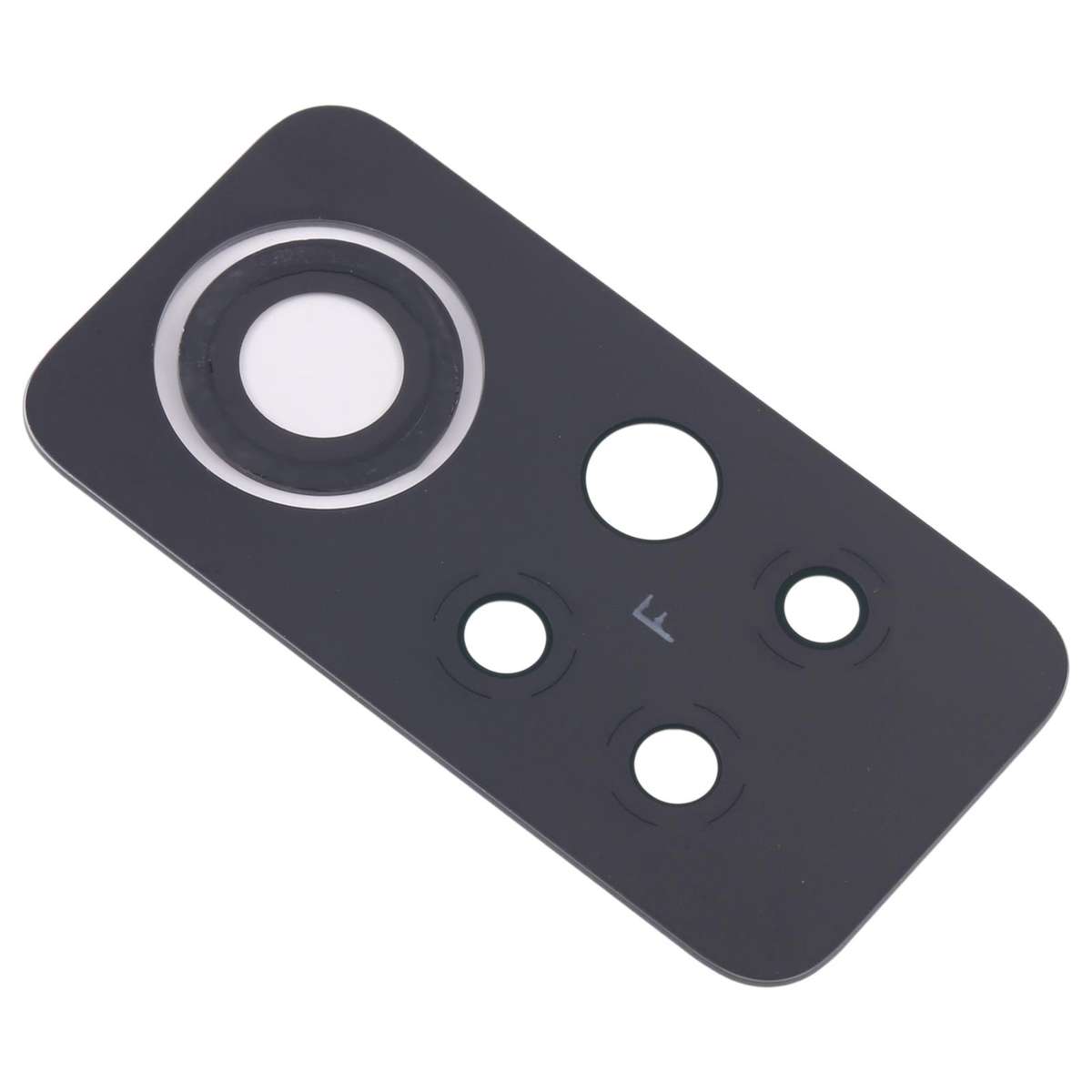 For Xiaomi Redmi Note 12 Pro 4G 10pcs Back Camera Lens (Black)