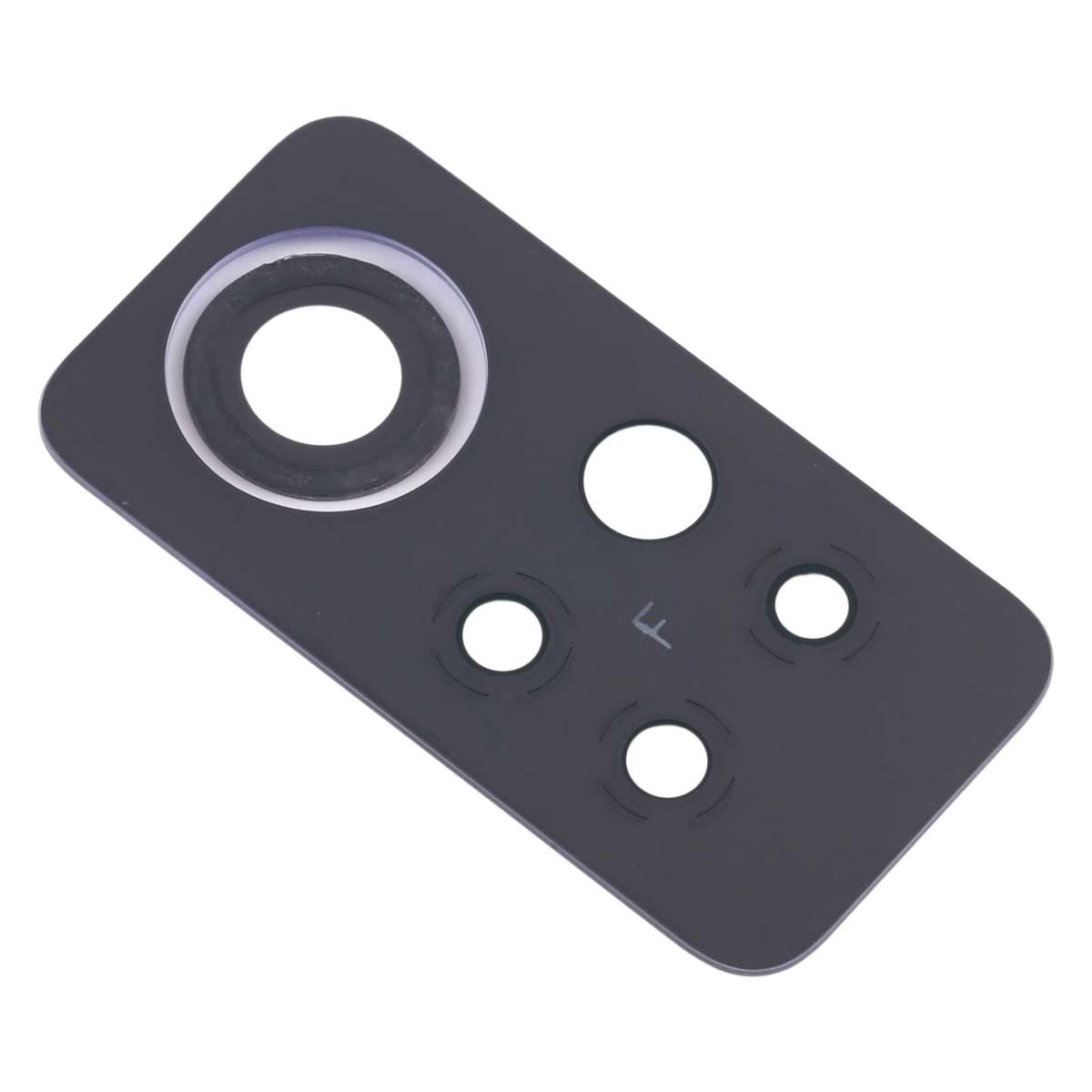 For Xiaomi Redmi Note 12 Pro 4G 10pcs Back Camera Lens (Black)