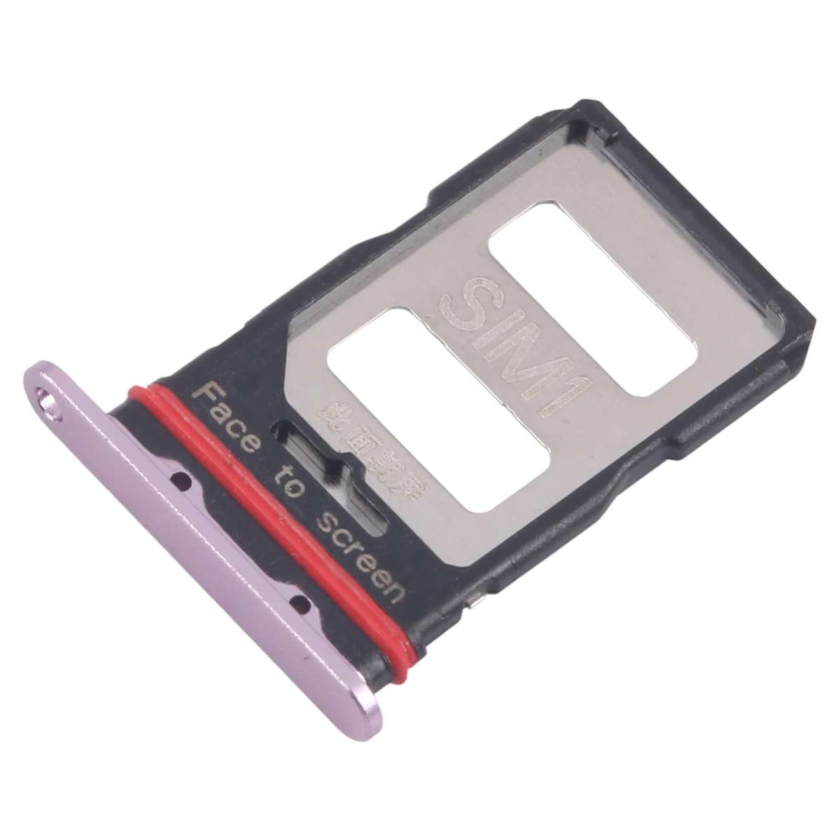 For Xiaomi Redmi K70 10pcs SIM Card Tray + SIM Card Tray (Black)