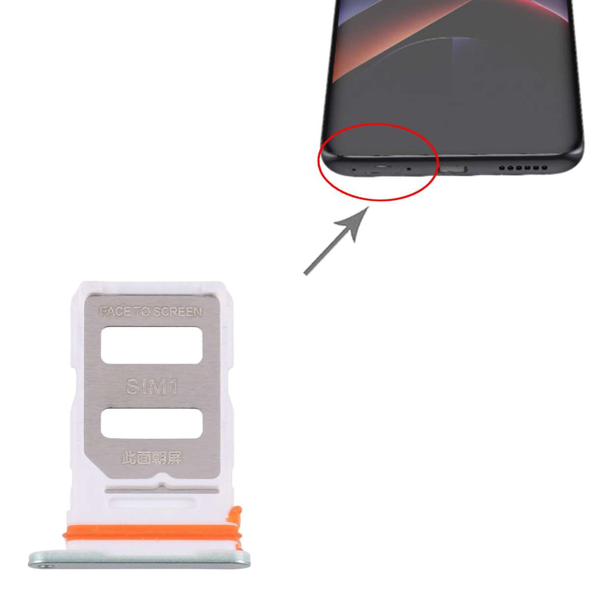 For Xiaomi Poco X7 Pro 10pcs SIM Card Tray + SIM Card Tray (Black)