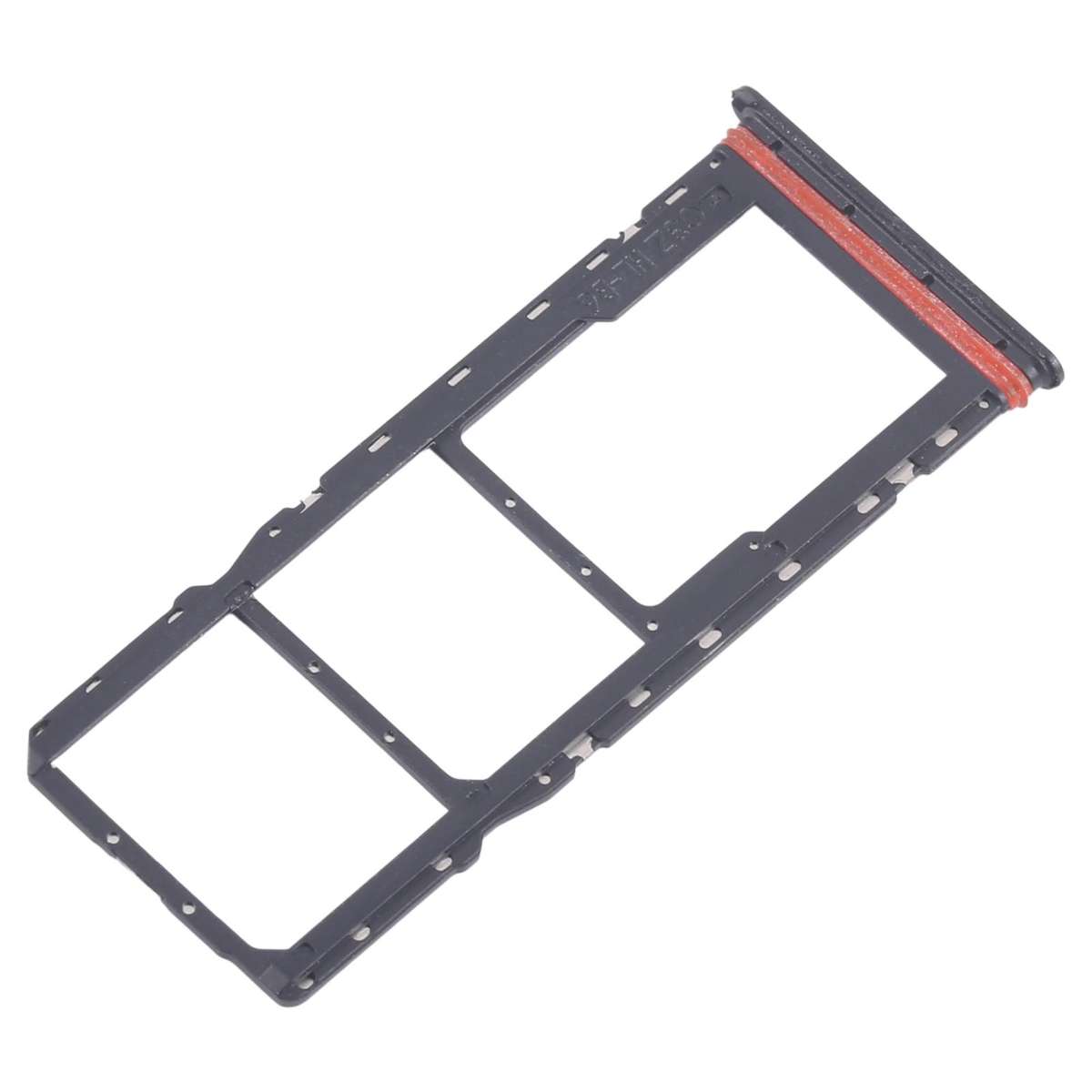 For Xiaomi Redmi A5 4G 10pcs SIM Card Tray + SIM Card Tray + Micro SD Card Tray (Black)