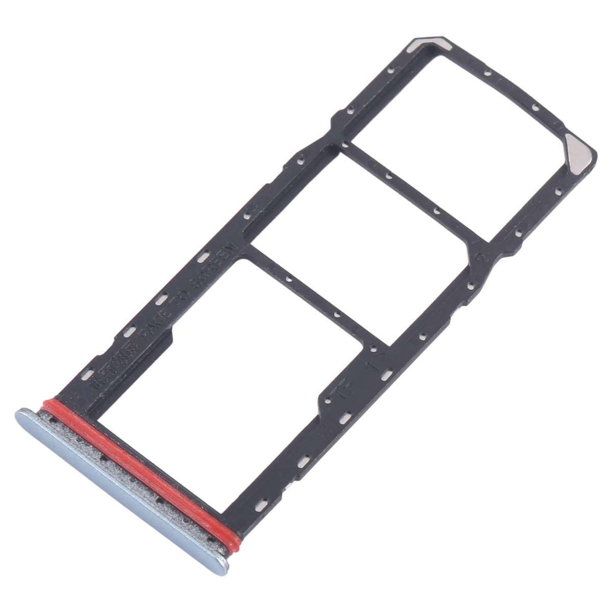 For Xiaomi Redmi A5 4G 10pcs SIM Card Tray + SIM Card Tray + Micro SD Card Tray (Black)
