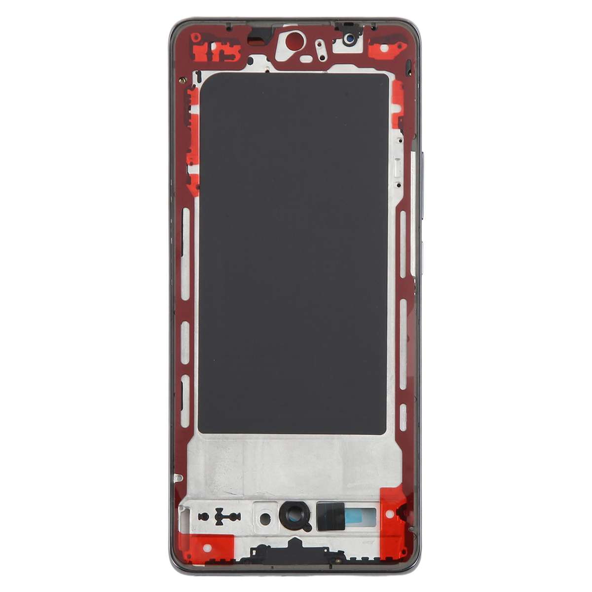 For OPPO Reno11 Pro Global CPH2607 Middle Frame Bezel Plate (Black)