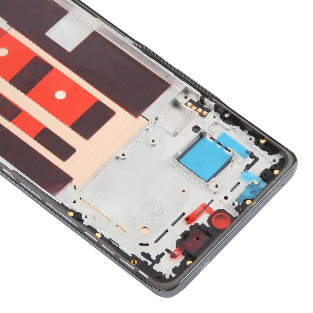 For OPPO Reno11 Pro Global CPH2607 Middle Frame Bezel Plate (Black)