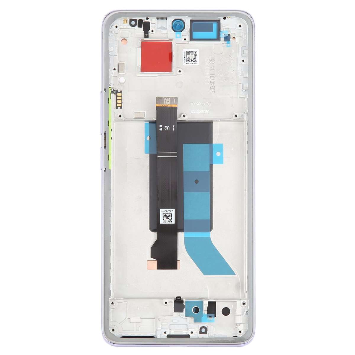 For Xiaomi Redmi Note 14 Pro 5G India Original LCD Screen Digitizer Full Assembly with Frame (Black)