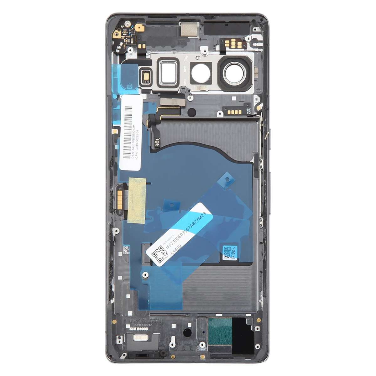 For Google Pixel 7 Pro Original Back Cover Full Assembly(Black)
