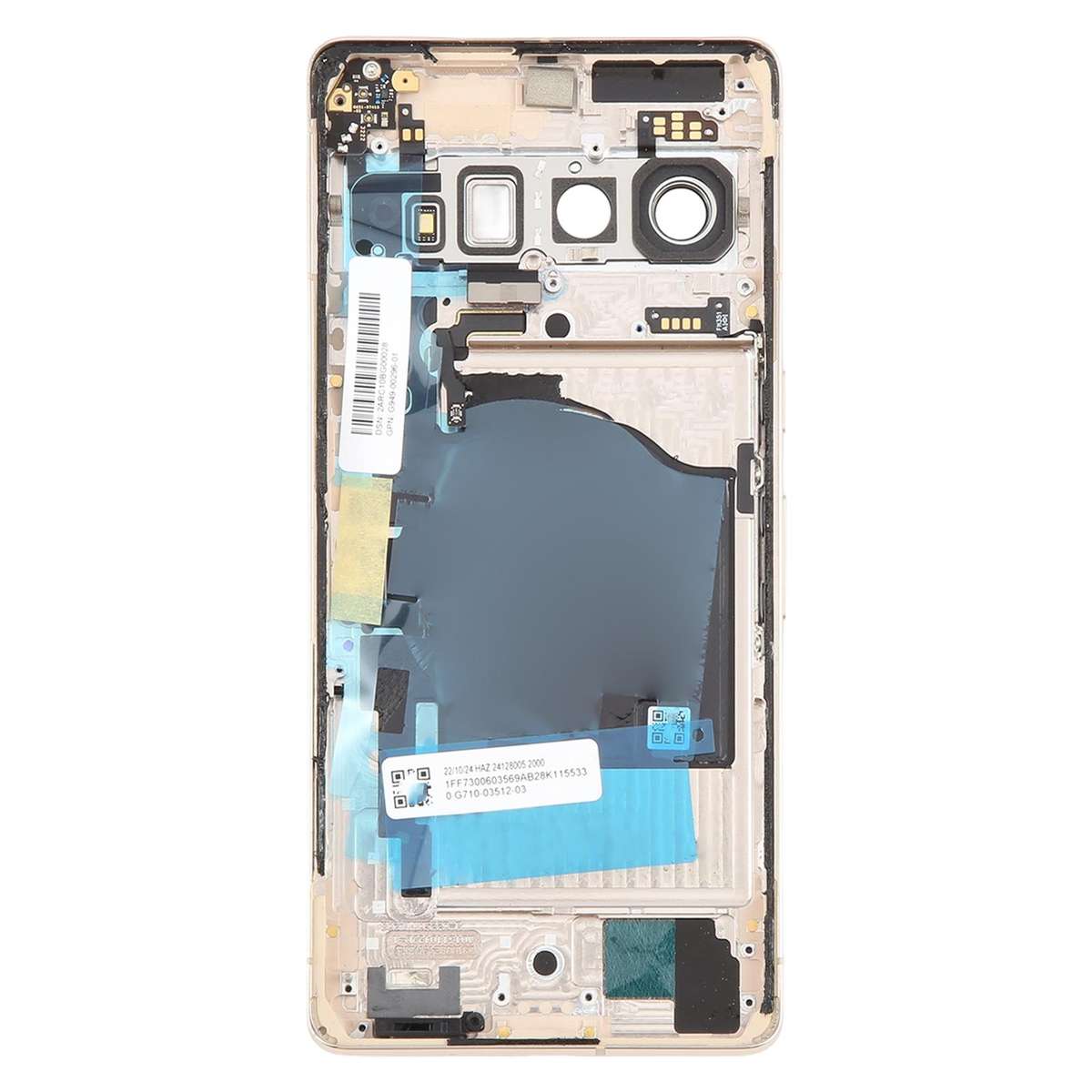 For Google Pixel 7 Pro Original Back Cover Full Assembly(Black)