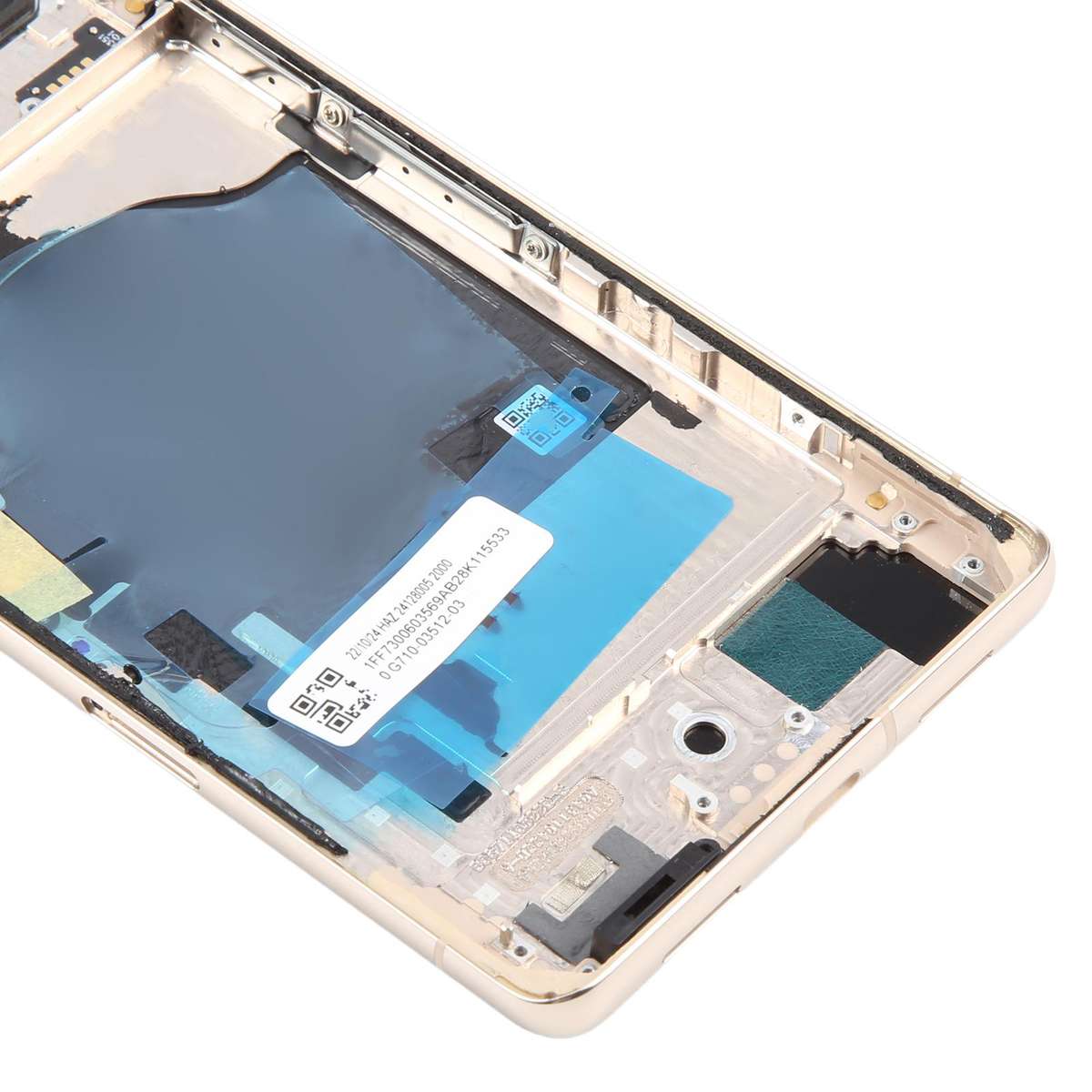 For Google Pixel 7 Pro Original Back Cover Full Assembly(Black)